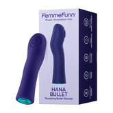 Hana Bullet Thumping Vibrator - Purple